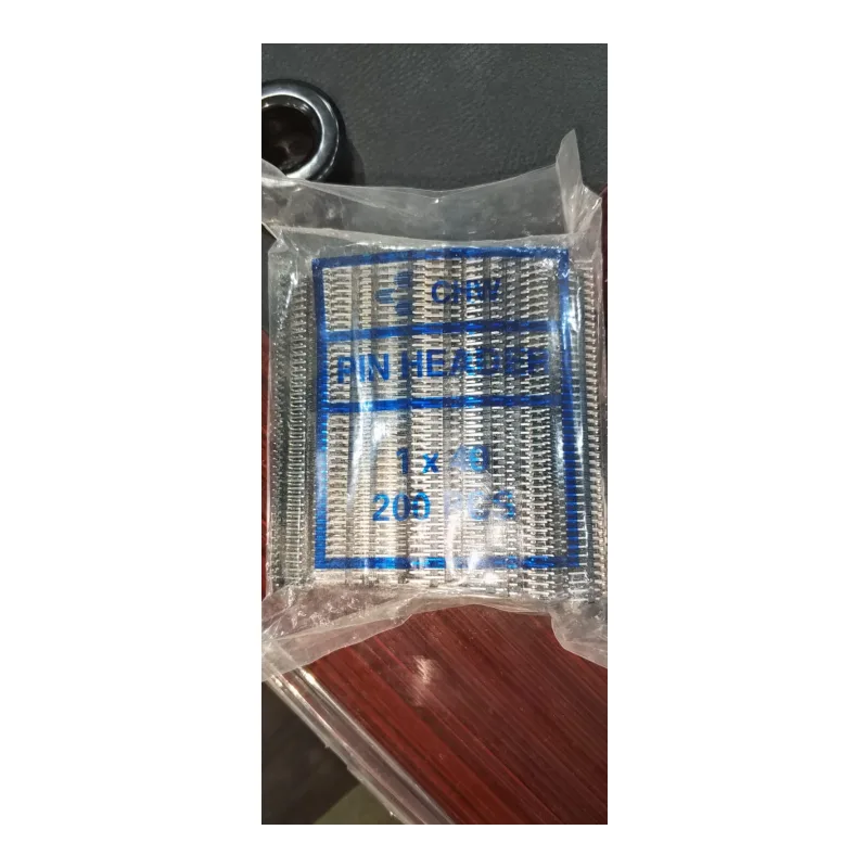 Pin Header 1x40 Single Row (2.54mm Pitch, 200pcs Pack)